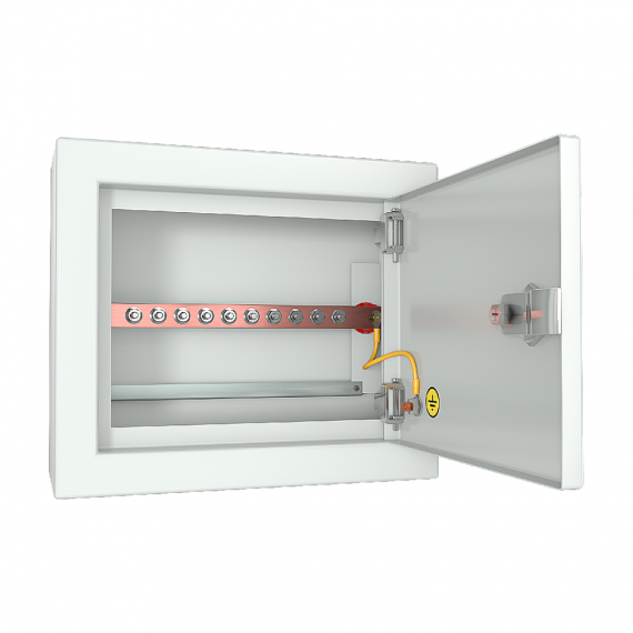 Фотография товара 'Cabeus CBG-ЯГЗШ-10-3.25 Ящик ГЗШ 10 подключений, 3х25 мм (ВхШхГ 265х310х120 мм)'