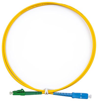 Фотография товара 'Cabeus Шнур оптический simplex LC/APC-SC/UPC 9/125 sm FOP(s)-9-LC/APC-SC/UPC-7m'