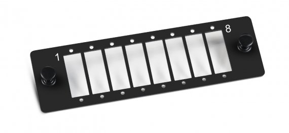 Фотография товара 'Cabeus FO-FP-8SC-D-BK Адаптерная панель на 8 SC duplex'