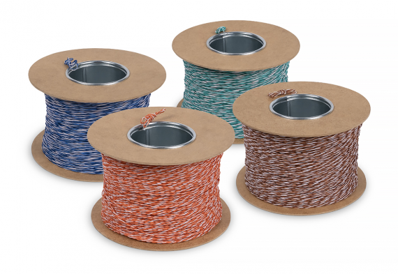 Фотография товара 'Cabeus UTP-1P-Cat.5e-SOLID-CROSS-500-BR (Jumper Wire) Кроссировочная витая пара, неэкранированная U/UTP'