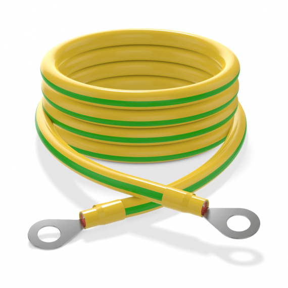 Фотография товара 'Cabeus GrW-4-700 Провод заземления медный кольцо-кольцо 0.70м'