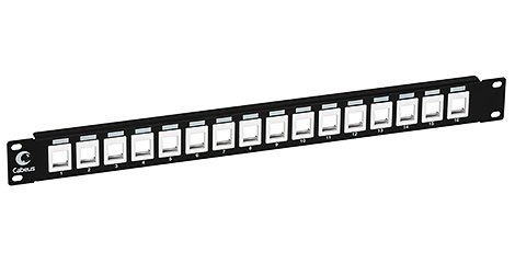 Фотография товара 'Cabeus Модульная патч-панель 19, 16 портов, 1U PLB-16'