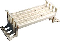 Фотография товара 'Cabeus 100 парный 110 блок на подставке (без модулей) WB-100P-110TYPE'