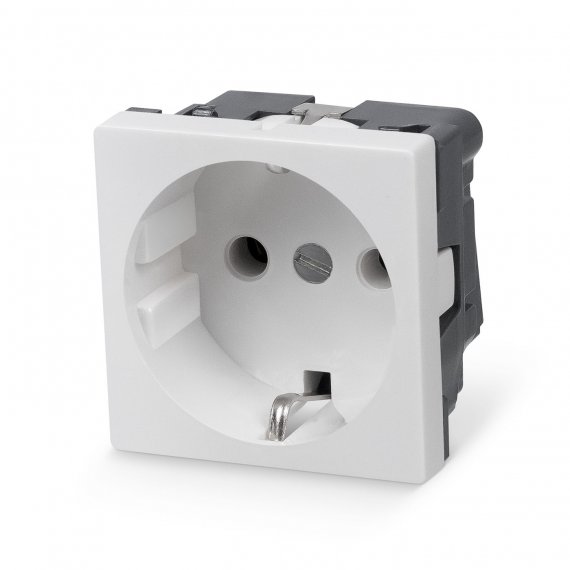 Фотография товара 'Cabeus ME45-WH Розетка электрическая Mosaic 45x45'