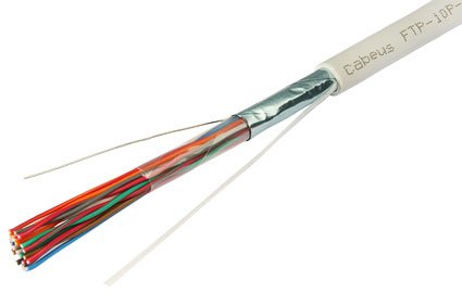 Фотография товара 'Cabeus Кабель витая пара FTP (F/UTP), категория 5e FTP-4P-Cat.5e-PATCH-GY'