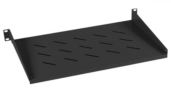Фотография товара 'Cabeus Полка 19 перфорированная консольная 1U SH-J017-1U-315-BK'