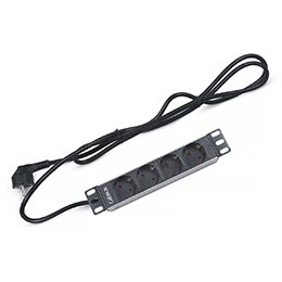 Фотография товара 'Cabeus Блок евророзеток для 10 шкафов, горизонтальный PDU-4P-2EU'