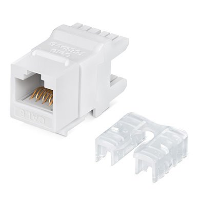 Фотография товара 'Cabeus Вставка Keystone Jack RJ-45(8P8C) KJ-RJ45-Cat.6-180'