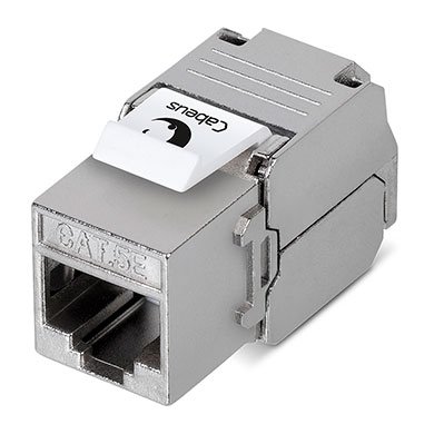 Фотография товара 'Cabeus Вставка Keystone Jack RJ-45(8P8C) KJ-RJ45-Cat.5e-SH-180-Toolless'