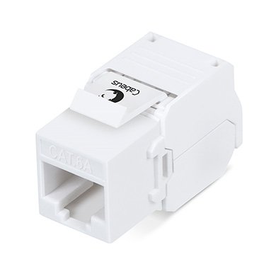 Фотография товара 'Cabeus Вставка Keystone Jack RJ-45(8P8C) KJ-RJ45-Cat.6A-180-Toolless'