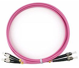 Фотография товара 'Cabeus Шнур оптический duplex FC-ST 50/125 mm OM4 2м FOP-50-OM4-FC-ST-2m'