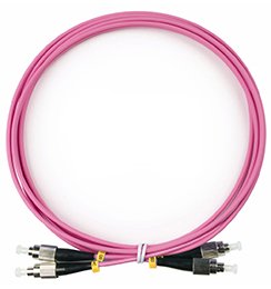 Фотография товара 'Cabeus Шнур оптический duplex FC-FC 50/125 mm FOP-50-OM4-FC-FC-2m'