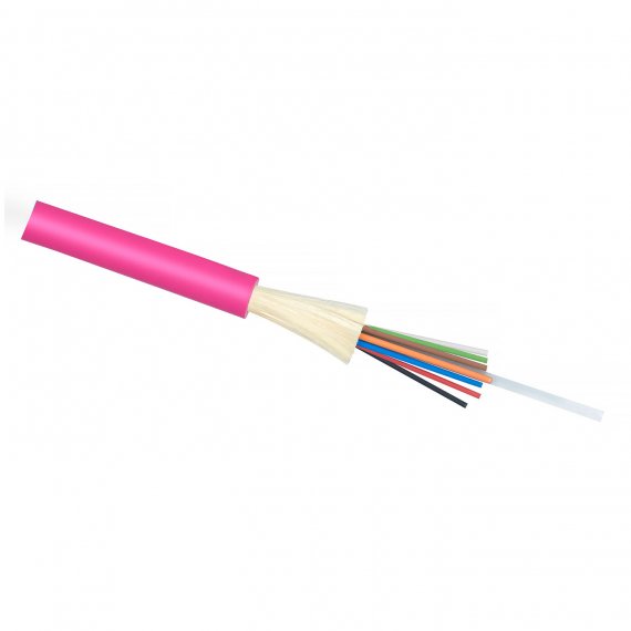 Фотография товара 'Cabeus TB-A-7-12T-E-K-LSZH-IN-25 Кабель волоконно-оптический 50/125 (OM4) многомодовый, 12 волокон'