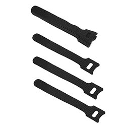 Фотография товара 'Cabeus Хомут для кабеля, липучка с мягкой застежкой CLAMP-125-BK'