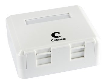 Фотография товара 'Cabeus Корпус внешней настенной розетки на 2 Keystone MB-2'