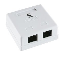 Фотография товара 'Cabeus Розетка компьютерная RJ-45 WS-8P8C-Cat.5e-2'