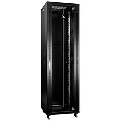 Фотография товара 'Cabeus Шкаф телекоммуникационный 19 напольный 42U ND-05C-42U60/60-BK'