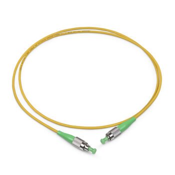 Фотография товара 'Cabeus Шнур оптический simplex FC/APC-FC/APC 9/125 sm LSZH, FOP(s)-9-FC/APC-FC/APC-1m'