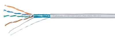 Фотография товара 'Cabeus Кабель витая пара экранированная FTP (F/UTP), категория 5e, FTP-4P-Cat.5e-SOLID-LSZH-GY'