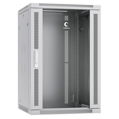 Фотография товара 'Cabeus Шкаф телекоммуникационный настенный 19 18U SH-05F-18U60/45m-BK'