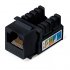 Фотография товара 'Cabeus Вставка Keystone Jack RJ-45 KJ-RJ45-Cat.6-90-BK'