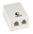 Фотография товара 'Cabeus Розетка телефонная RJ-12 WS-6P4C-TEL-2'