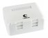 Фотография товара 'Cabeus Корпус внешней настенной розетки на 2 Keystone MB-2'