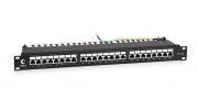 Cabeus Патч-панель 19 (1U), 24 порта RJ-45 PL-24-Cat.5e-SH-Dual