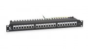 Cabeus Патч-панель 19 (1U), 24 порта RJ-45 PL-24-Cat.6-SH-Dual