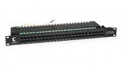 Cabeus Патч-панель 19 (1U), 50 портов RJ-45 PL-50-TEL-Dual