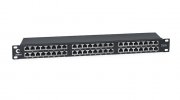 Cabeus Патч-панель высокой плотности 19, 1U, 48 портов RJ-45 PLHD-48-Cat.6-SH-Dual IDC-1U