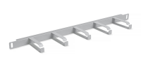Cabeus JB08-0,5U-GY Кабельный органайзер горизонтальный 19" 0.5U