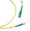 Cabeus Шнур оптический simplex SC/APC-FC/UPC 9/125 sm FOP(s)-9-SC/APC-FC/UPC-1m