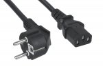 Cabeus PC-186-VDE-1.0-3M Кабель питания компьютера (Schuko+C13) (3x1.0)