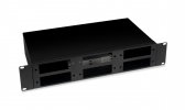 Cabeus FO-19-6FP-BK Кросс бокс оптический 19" 2U на 6 адаптерных панелей