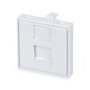 Cabeus FP-45-1M Вставка 45x45 (Mosaic) для 1 модуля