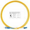 Cabeus Шнур оптический simplex LC-SC 9/125 sm FOP(s)-9-LC-SC-1m