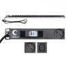 Cabeus Блок розеток для 19 шкафов, вертикальный PDU-16-10S-10C13-B