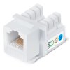 Cabeus Вставка Keystone Jack, RJ-12(6P6C) KJ-RJ12-90