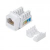 Cabeus Вставка Keystone Jack RJ-4 KJ-RJ45-Cat.6-90