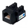 Cabeus Вставка Keystone Jack, RJ-12(6P6C) KJ-RJ12-90-BK