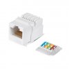Cabeus Вставка Keystone Jack RJ-45(8P8C) KJ-RJ45-Cat.6-Toolless
