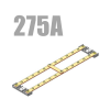 Cabeus CBG-NP-11-275-P Шина PEN земля-ноль на 11+11 присоединений, с перемычкой