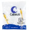 Cabeus Патч-корд UTP, категория 5e, 0.3 м PC-UTP-RJ45-Cat.5e-0.3m-YL-LSZH