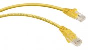 Cabeus Патч-корд UTP, категория 5e, 0.5 м PC-UTP-RJ45-Cat.5e-0.5m-YL-LSZH