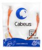 Cabeus Патч-корд UTP, категория 5e, 0.3 м PC-UTP-RJ45-Cat.5e-0.3m-OR