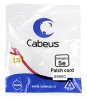 Cabeus Патч-корд UTP, категория 5e, 0.15 м PC-UTP-RJ45-Cat.5e-0.15m-RD