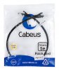 Cabeus Патч-корд UTP, категория 5e, 0.5 м PC-UTP-RJ45-Cat.5e-0.5m-BK