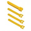 Cabeus Хомут для кабеля, липучка с мягкой застежкой CLAMP-125-YL