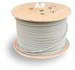 Cabeus Кабель витая пара экранированная SFTP (SF/UTP), категория 5e SFTP-4P-Cat.5e-SOLID-GY